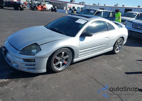 2003 Mitsubishi Eclipse Gts from USA, damaged, VIN 4A3AC74H23E158879